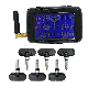  Tire Pressure Monitoring System TPMS with 6 Internal Sensors Tire Temperature Alarm for Truck Bus