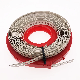  2024 New 10m Thickness Hole Round Edge Banding Stainless PVC Dipping Plastic Perforated Banding Strap