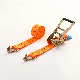  Polyester Retractable Ratchet Tie Down Buckle Strap for Cargo Lashing
