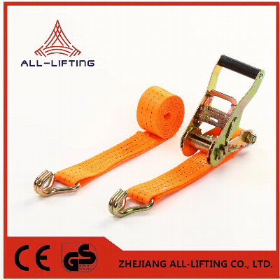 38mm 1.5" LC1500kg Cargo Lashing Belt Ratchet Tie Down Strap