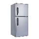  118 Liters Mini Car Fridge Double Doors Solar Refrigerator