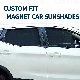 Custom Fit Magnetic Car Sunshade 4PCS Side Sunshades