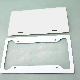  Stainless Steel Plate Frame Custom Logo Metal Stainless Steel Car Plate Frame
