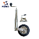  Trailer Parts Clamp Style Hand Swing Adjustable Length Trailer Jack with 48mm Jockey Wheel