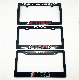  Factory Wholesale Customer Logo Fit for Reflected Trd for Black ABS Plastic License Plate Frame