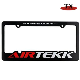  Custom ABS Metal Car Number Plate Frame Auto Accessories License Plate Frame