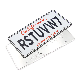  High Quality USA Car License Plates, Aluminum Car Number Plates