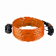  EU Standard EV Charger Model 3 5m Orange Straight Cable 16A 250V