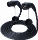 EU Standard EV Charger Model 3 5m Black Straight Cable 16A 250V