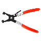  Hose Clamp Plier Auto Repair Tool Swivel Flat Band for Removal and Installation of Ring-Type or Flat-Band Hose Clamps