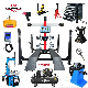 Jintuo Garage Equipment Hydraulic Lifting Car Hoist Auto Lifter 4 Four Post Car Lift Wheel Balancer Tire Changer manufacturer