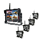  HD 720p Vehicle Wireless Rearview Camera System with Recorder, Ai Camera