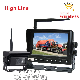  Wireless Camera Monitor System for Trucks and Trailors with 2.4GHz Digital Wireless Receiver
