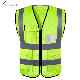  Custom Logo Design Multi-Pocket Undershirt Road Traffic Duty Protection Sanitation Vest Reflective Safety Clothing