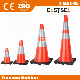  Orange, Yellow, Green Color PVC Traffic Road Safety Cone