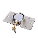  OEM Cheap Puck Padlock Round Harden Steel Hockey Puck Lock for Van Truck