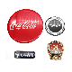  Full Color Print Anti-Scratch Waterproof Epoxy Resin 3D Dome Sticker Label Tag Key Fob Bar Army Police Anniversary Souvenir Holiday Commerce Promotion Gift