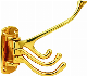  B-HK02-PB Bathroom Accessories Wall-Mounted Brass bathroom Hook