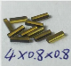  Mono Crystal Diamond Plates (MCD) 0.8*0.8*4 for Multi Point Diamond Dresser