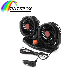  Supplier Price Vehicle Accessories 4/6/8 Inch 12/24V 25W Plastic and Metal Universal 180 Degrees-Round Summer Car Mini Fan USB