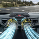 Hot Sale Car Double Head Folding Fan Ventilation Fan for Car