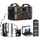  Portable Car Charger Mobile Portable Solar Power Bank 1000W Solar Kit