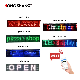  Outdoor P10 Bus Stop LED Display Panel, 12-24V Car Information Board