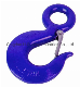  Drop Forged Carbon Steel Painted Eye Hoist Hook with Latch