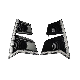  High-Brightness Turn Signal LED Daytime Running Light Fog Lamp Cover for Isuzu D-Max Dmax 2020 2021