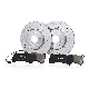 Wholesale Auto Car Parts Front Axle Different Materials Disc Brake Pads