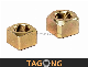 Carbon Special Square Nuts M24 Yellow Zinc Truck Nuts