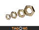  Carbon Steel Yellow Zinc Plated M30 Thin Hexagon Nut Hex Nuts