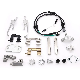  Fob Brake Part Disc Brake Caliper Pad Repair Kits with Brake Hardware Accessories