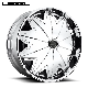  Lsgzl Suspension Floating Spinning Wheel 5X130 5X120 17 18 20 Inch Rims