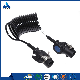  Truck Nylon Trailer Wire 7m Black Electrical Seven Core Spring Suzie Coil Spiral Power Cable Hot of Sale