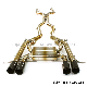  Customized 304ss or Titanium Alloy Exhaust Pipes for BMW M3 M4 G80 G82 G8X Exhaust Catback