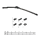  Universal Natural Rubber Car Front Windscreen Frameless Wiper Blade