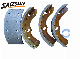  High Wear Resistance Drum Brake Shoe Kashiyama K6722 with Non-Asbestos Low Noise