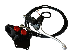  Hydraulic Rear Brake Calipers with Master Cylinder for Motorcycle