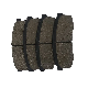 D606 Good Performance Nao/Ceramic Brake Pads for Toyota