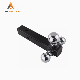  Tri-Ball Mount Heavy Duty Hollow Shank Trailer Hitch 2 Inch Ball Mount Towing Hitch Ball Mount Channel Trailer Coupler