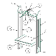  Factory Custom Stainless Steel Welding Powder Coating Shelf Assembly Industrial Machinery Parts