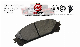  High Performance Low Noise Car Brake Pad Low Dust Carbon Ceramic Brake Pad D1324