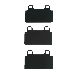  Factory Wholesale One Million Capacity Big Brake Kit Brake Pads Shim Silence