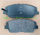D1385 Brake Pads Sem-Metal Material High Brake Friction Coefficient manufacturer