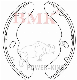  Top Sales Brake Shoes (K4803)