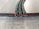  Flexible Brake Hose with Yellow Strip Embossed Hose SAE J1401