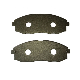  Car Parts Spare Brake Accessories Back Plate Disc Brake Pads Steel Backing Plate