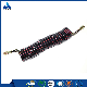  Plastic Pink Spiral Air Line PU Coiled Pipe for Truck and Trailer Air Brake Hose