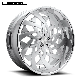 Forged Chrome Wheel for Jeep Truck 18 19 20 21 22 24 26 Inch Golden Wheel 5X120 Rims 5X114.3 5X130 Deep Concave Dish Replica Wheels 4X100 manufacturer